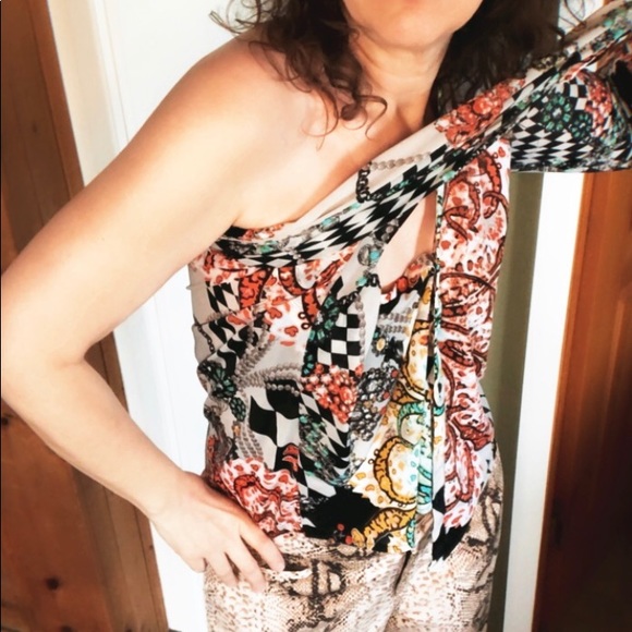 Translucent Colorful Blouse - Picture 4 of 8